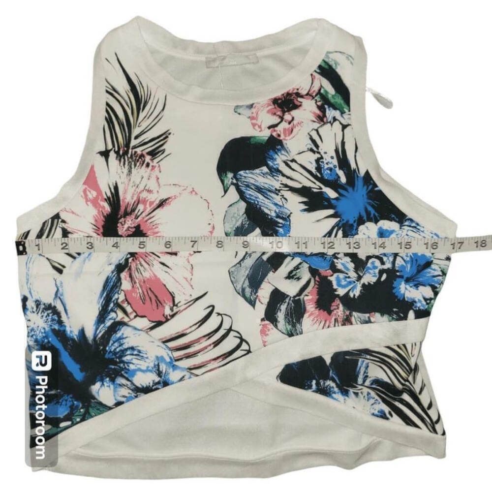 Zara Floral Print Sleeveless Top - Picture 6 of 6